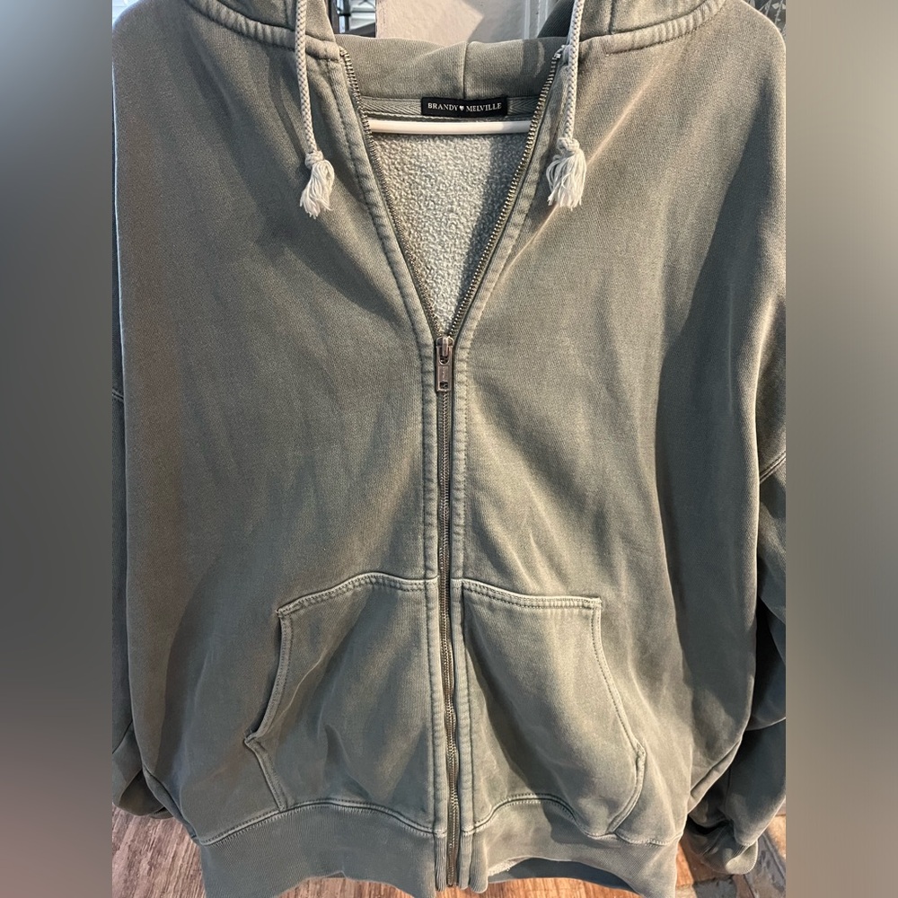 Brandy Melville Zip Up Jacket